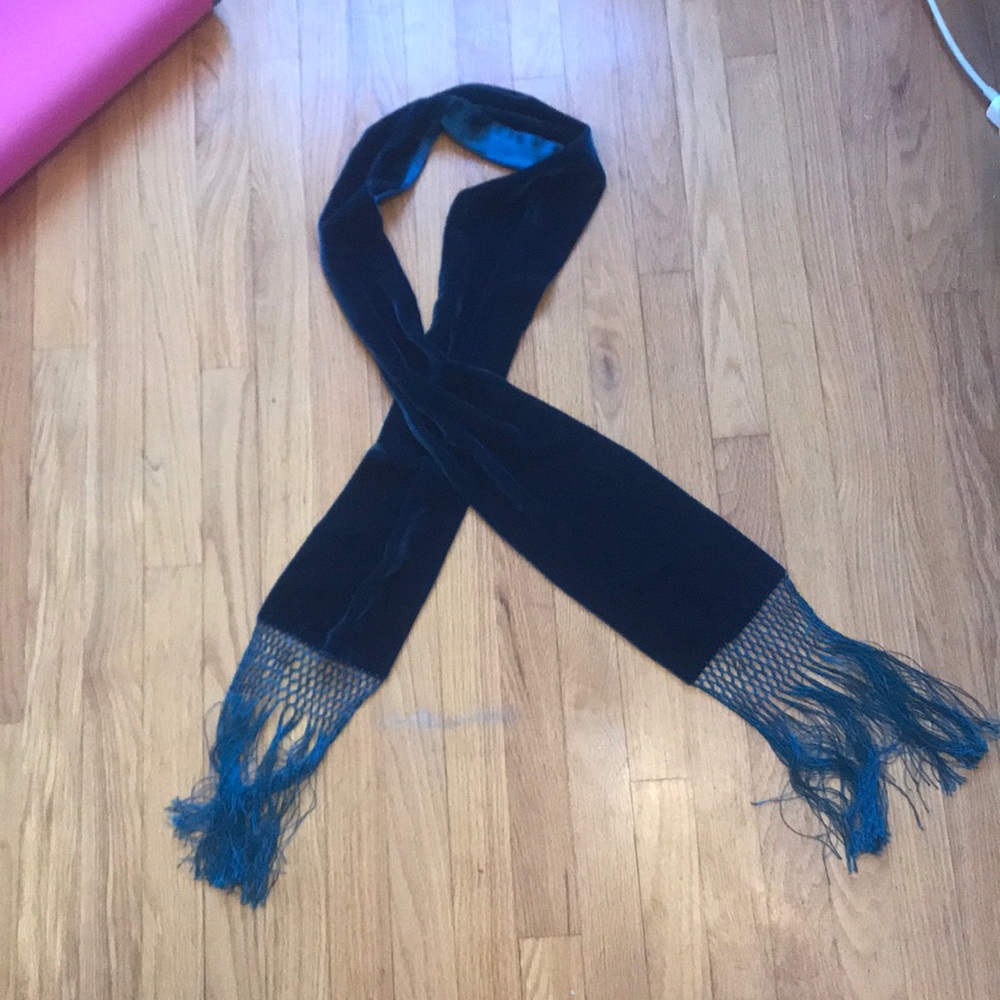 Vintage Velvet Scarf